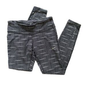 Nike Womens Dri-FIT Epic Run Printed Tights - Black/White